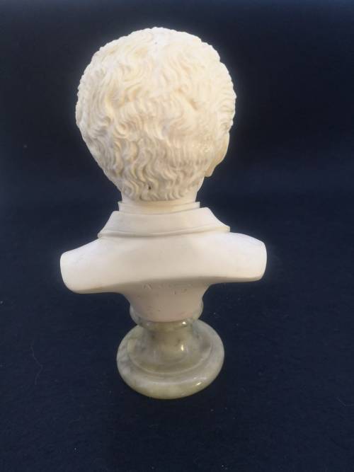 J Strauss bust - signed and numbered