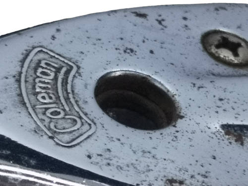 Coleman Gas Iron Model 615. Made in Canada