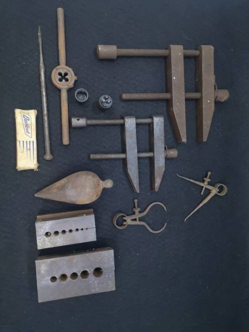 Collection of vintage tools