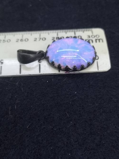 Glass pendant - vintage