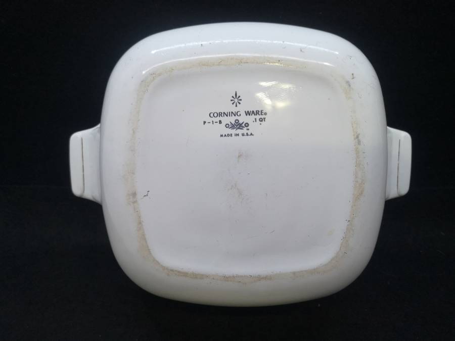 Blue Cornflower Corning Ware P-1-B Made in USA