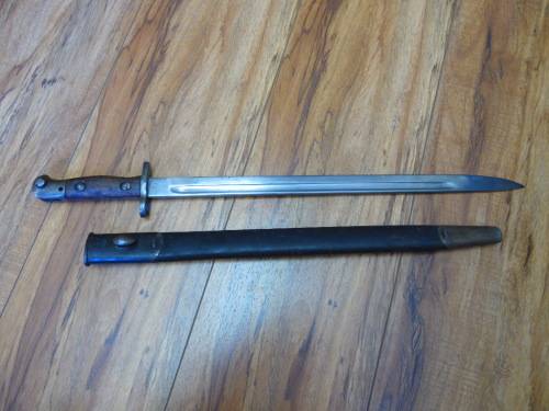 303 BAYONET 1907 AND SCABBARD
