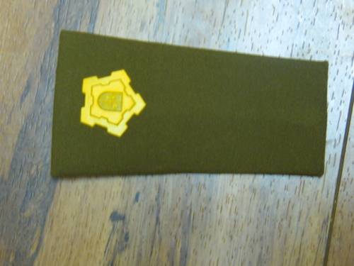 SADF MAJOR RUBBER RANK