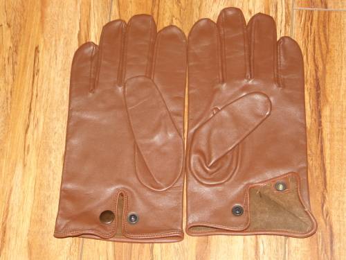 SADF OFFICERS LEATHER GLOVES SIZE 10