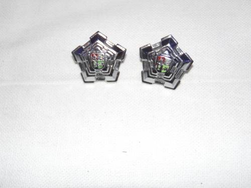 SADF CHROME MAJOR RANK SET ALL PINS