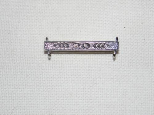 20 YEAR SERVICE MEDAL BAR