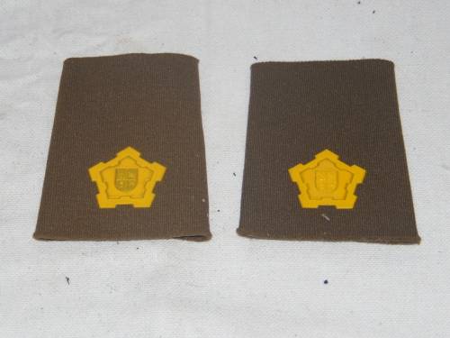 SADF MAJOR RUBBER RANK SET (SHORTER)