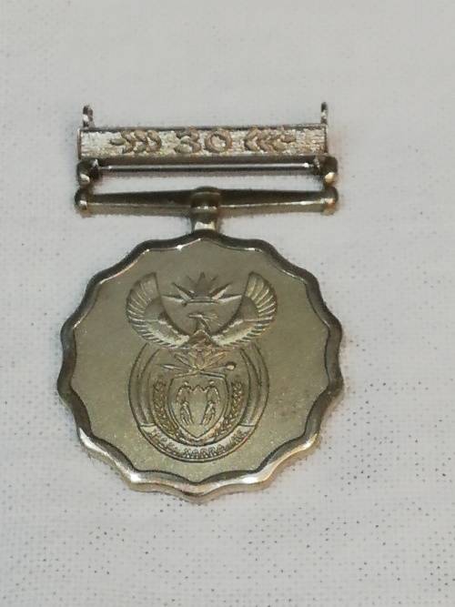 SANDF 30 YEAR SERVICE MEDAL