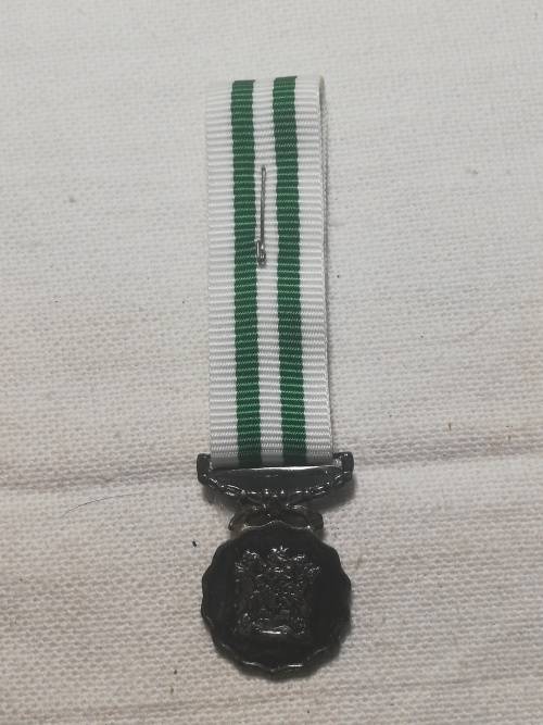 SADF 20 YEAR GOOD SERVICE MESS DRESS MEDAL