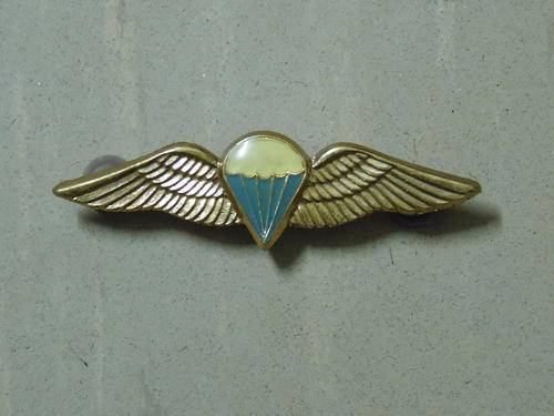SA PARACHUTE BASIC PARATROOPER WINGS 8 JUMPS OR MORE
