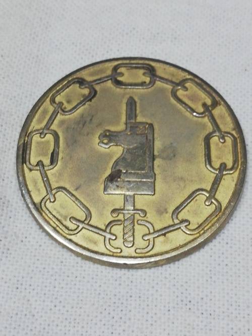ARMY BATLE SCHOOL EXERCISE SOMBRE SEPTEMBER 1992 COIN
