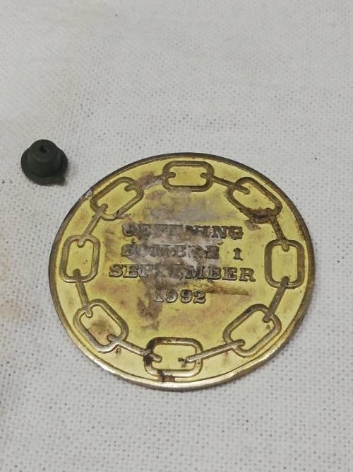 ARMY BATLE SCHOOL EXERCISE SOMBRE SEPTEMBER 1992 COIN