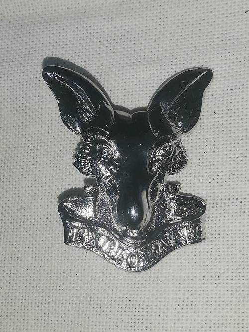 INTELEGENCE CORPS CAP BADGE WITH SCREWS