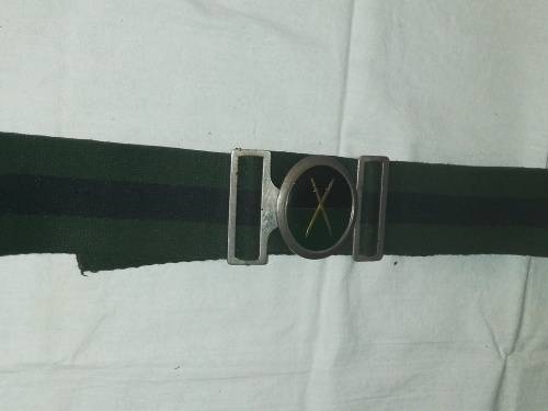 INFANTTRY SCHOOL BELT AND BUCKLE 113CM BELTING