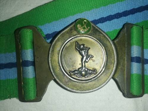 OFS SIGNAL UNIT BELT AND BUCKLE 74CM BELTING