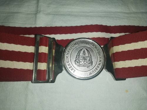 ARMY GYMNASIUM BELT AND BUCKLE 96CM BELTING 96CM BELTING
