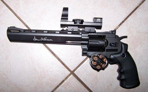 ASG Dan Wesson 8" 4.5mm BB 6 shot Revolver