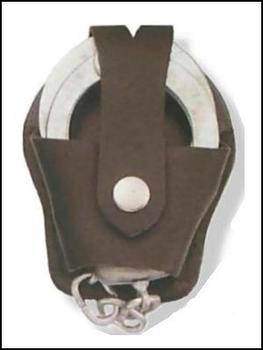 Leather Handcuff pouch Open Style