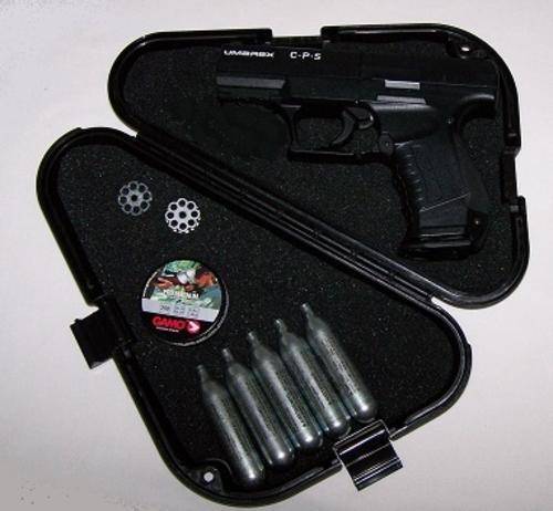 Umarex CPS 4.5mm Co2 Pellet Pistol + Extra Mag + LOTS OF FREE STUFF 100% Condition