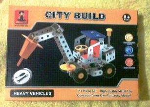 111 Piece High Quality Metal Toy