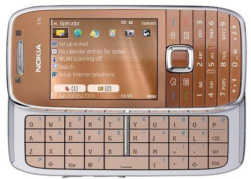 ORIGINAL NOKIA E75 GOLD EDITION.