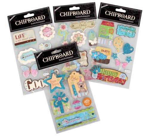 Scrapbook Embellishment Stickers