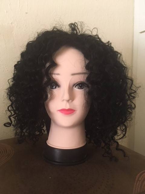 FULL LACE SYNTHETIC CURLY HAIR WIG