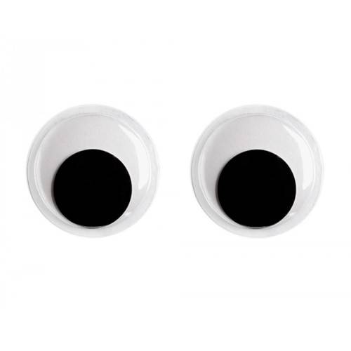 4 pairs of GOOGLEY EYES 15mm