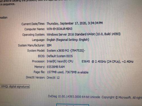 POWERFUL IBM X3650 M2 SERVERS: 2* QUAD CORES INTEL XEON E5530 2.4GHz, 32GB, 4*146GB 10K SAS