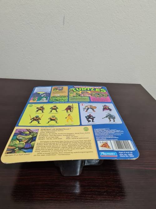 1988 Teenage Mutant Ninja Turtles Donatello Vintage Unpunched.