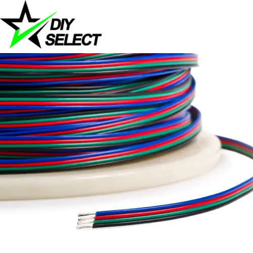 RGB 4 Pin Flexible Copper Tinned Cable Wire **LOCAL STOCK**