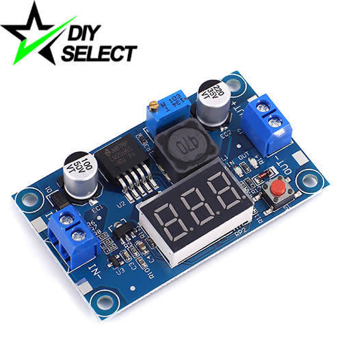Step Down Buck Converter 3A LM2596 with Display **LOCAL STOCK**