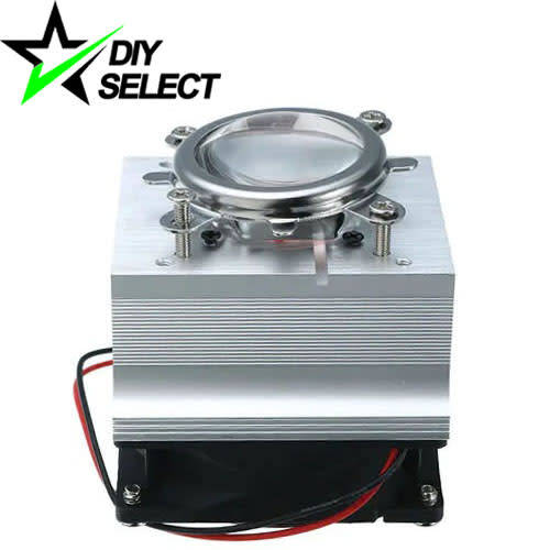 Heatsink and 12V Fan With 60-90Deg Lens for 20-100W Led **LOCAL STOCK**