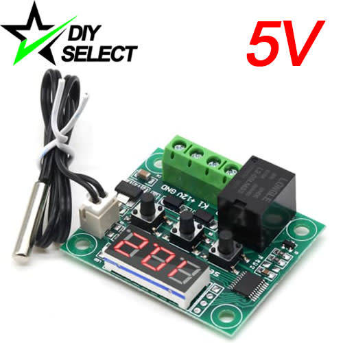 Controller Temperature Thermostat Thermometer W1209 DC 5V 500mm Probe **LOCAL STOCK**