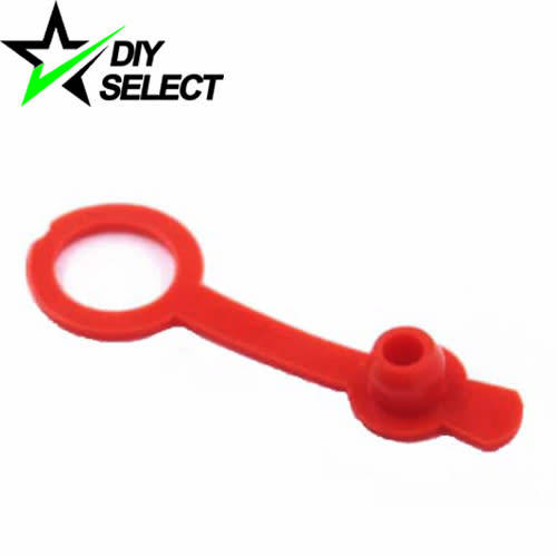 DC Power Plug 5.5mm x 2.1mm Rubber Cap for Fe Panel Mount 12mm Diameter **LOCAL STOCK**