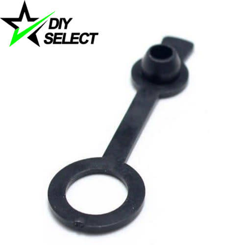 DC Power Plug 5.5mm x 2.1mm Rubber Cap for Fe Panel Mount 12mm Diameter **LOCAL STOCK**