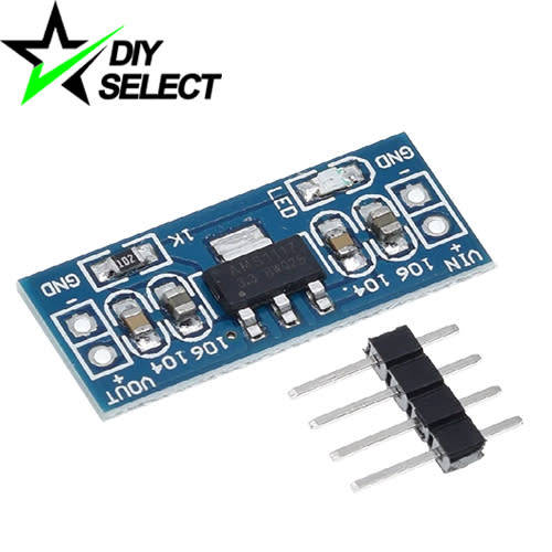 Step Down Voltage 800mA (4.5-12V to 3.3V) AMS1117 **LOCAL STOCK**