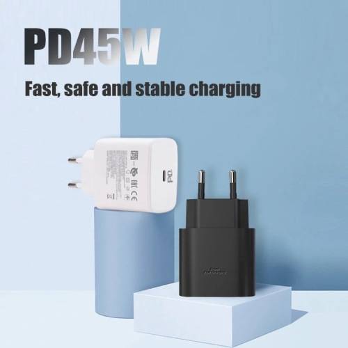 45W Super fast charging USB-C wall adapter for S22 S21