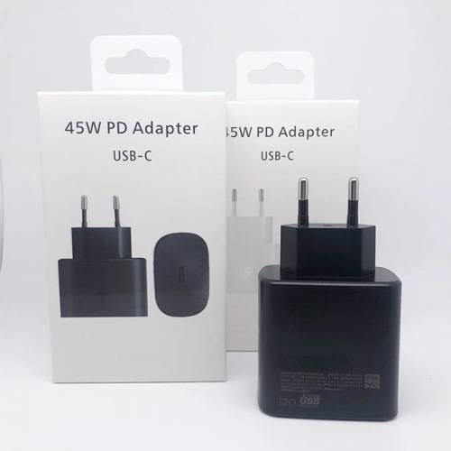 45W Super fast charging USB-C wall adapter for S22 S21
