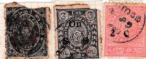 STAMPS. TRAVANCOR ANCHEL. Foreign buyers welcome.
