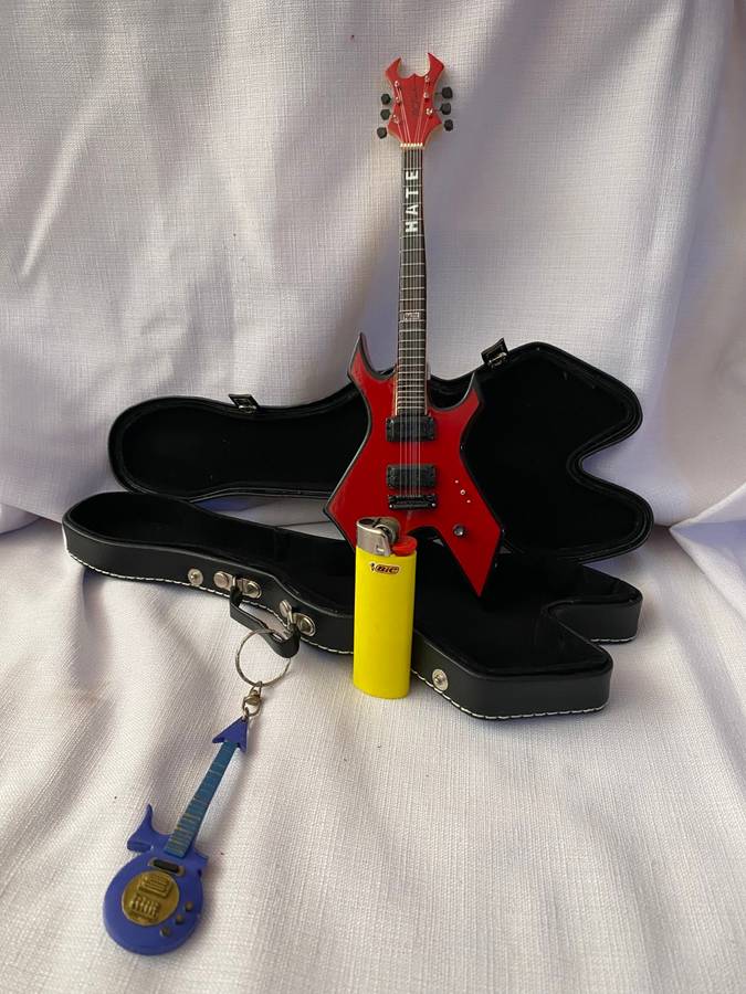 Miniature Electric Guitar ornament