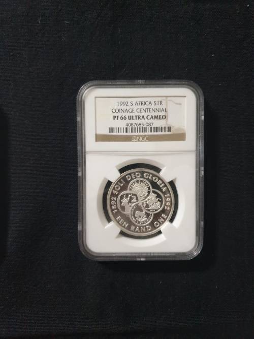 1992 Silver Proof 66 R1 - Coinage Sentennial