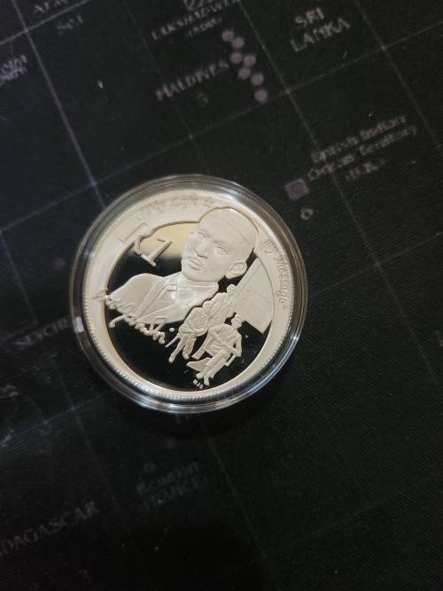 2008 Silver Proof R1 - Mahatma Gandhi