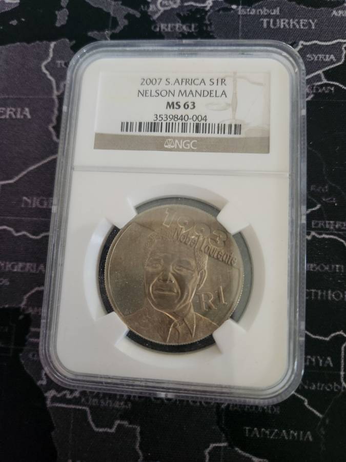 2007 Silver MS63R1 - Mandela De Klerk Combo (2Coins)