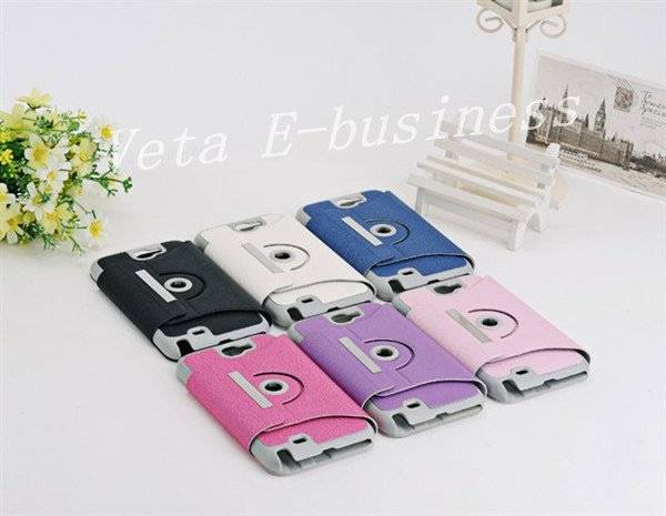 360 Rotating leather Case For Samsung Galaxy Note 2