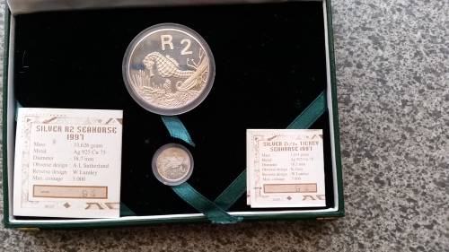 1997 Seahorse Proof Set. Nu 94