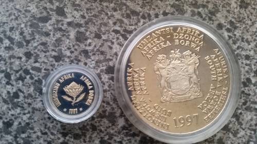 1997 Seahorse Proof Set. Nu 94