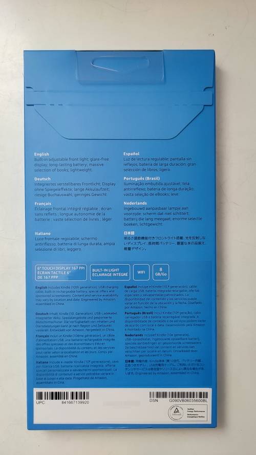 Amazon Kindle Touch 10th Gen 8GB WiFi