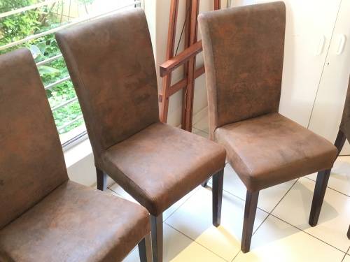 six dining room chairs