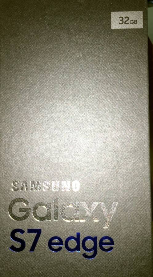SAMSUNG GALAXY S7 EDGE 32GB SILVER TITANIUM